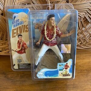 New! 2006 McFarlane Toys "Blue Hawaii Elvis" Super Stage Figure  - SEALED